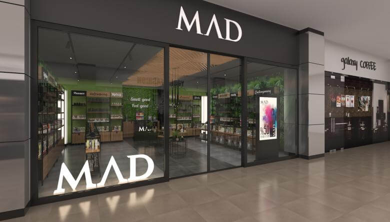 perakende mağaza 3705 MAD Parfumeur Perakende