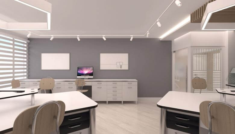 ofis mimari 3720 Crystal Dental Lab Ofisler