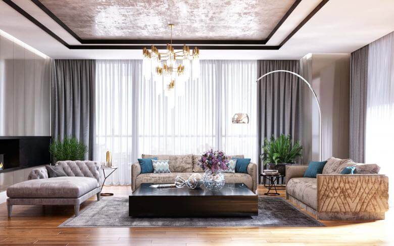  villa dekorasyonu 3736 Vantage Ümitköy Dublex Konutlar