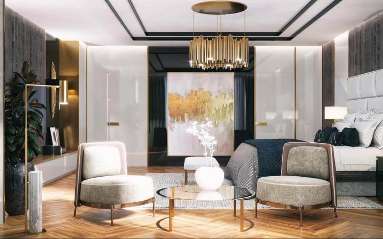  villa dekorasyonu 3760 Vantage Ümitköy Dublex Konutlar