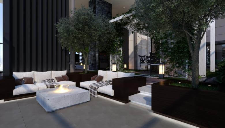  villa dekorasyonu 3883 IK Konutu Konutlar