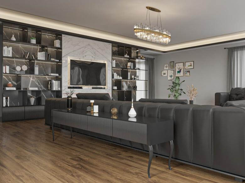  villa dekorasyonu 4096 Sv Konutu Konutlar