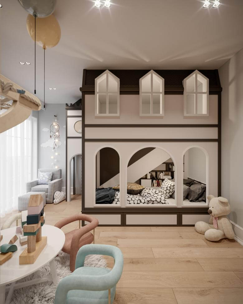  villa dekorasyonu 4287 Hekimköy Villa Konutlar