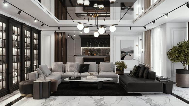  villa dekorasyonu 4301 Hekimköy Villa Konutlar
