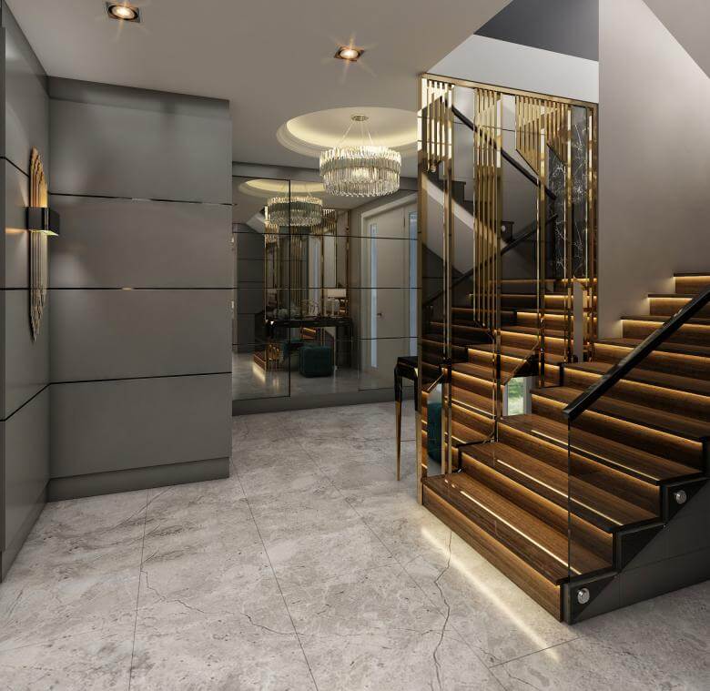 Alacaatlı 4182 Villa İç Tasarım Konutlar