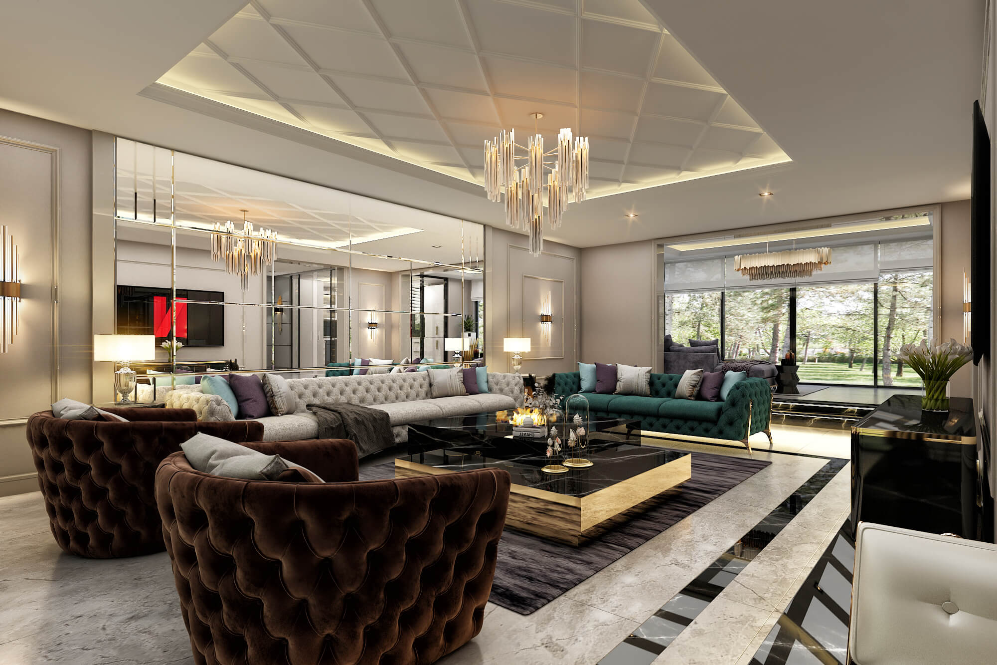 Villa İç Tasarım Alacaatlı | Ankara İç Mimarlık