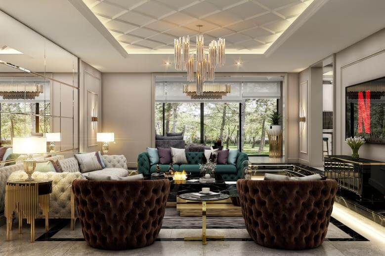 Alacaatlı 4186 Villa İç Tasarım Konutlar