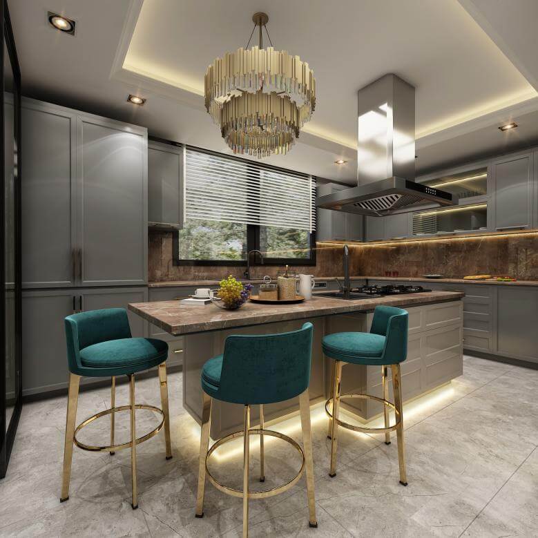 Alacaatlı 4193 Villa İç Tasarım Konutlar