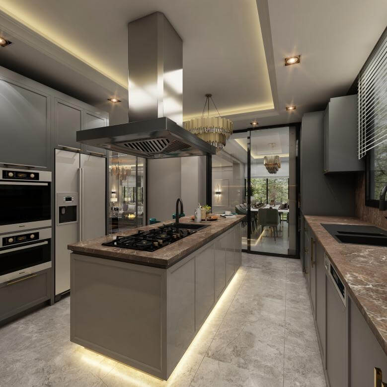Alacaatlı 4195 Villa İç Tasarım Konutlar