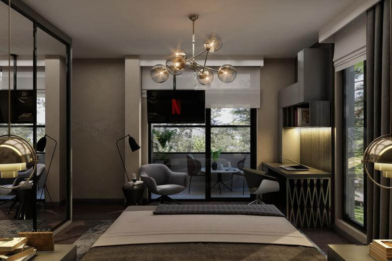 Alacaatlı 4210 Villa İç Tasarım Konutlar