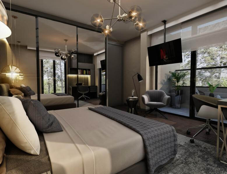 Alacaatlı 4212 Villa İç Tasarım Konutlar