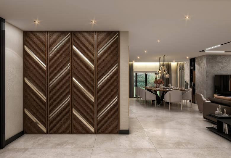  villa dekorasyonu 4380 Cemreler Sitesi Villa Konutlar