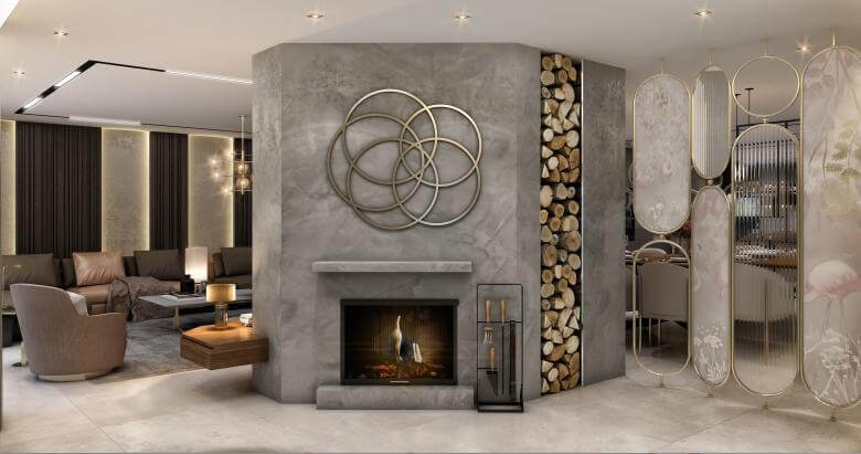  villa dekorasyonu 4386 Cemreler Sitesi Villa Konutlar