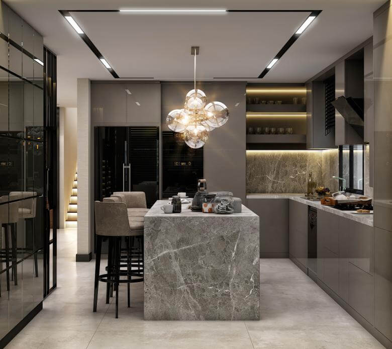  villa dekorasyonu 4391 Cemreler Sitesi Villa Konutlar