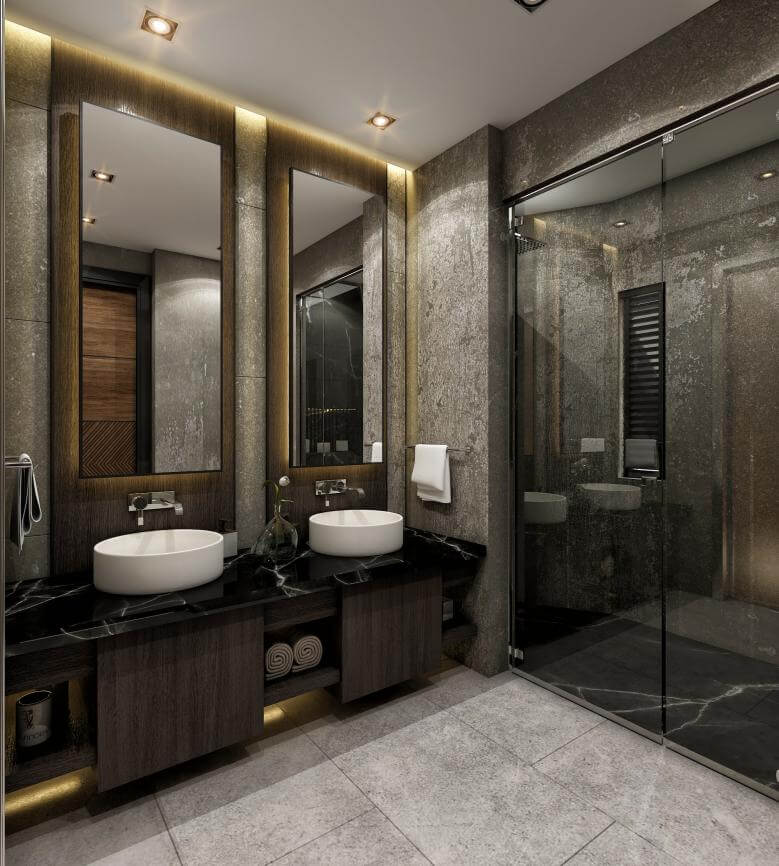  villa dekorasyonu 4409 Cemreler Sitesi Villa Konutlar