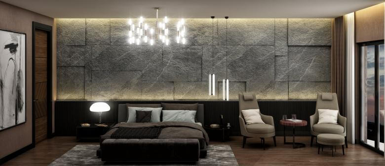  villa dekorasyonu 4412 Cemreler Sitesi Villa Konutlar