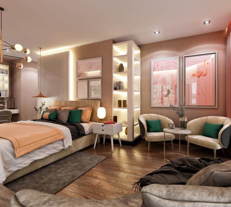  villa dekorasyonu 4422 Cemreler Sitesi Villa Konutlar