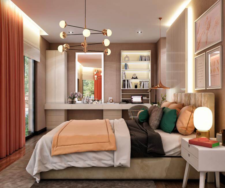  villa dekorasyonu 4423 Cemreler Sitesi Villa Konutlar