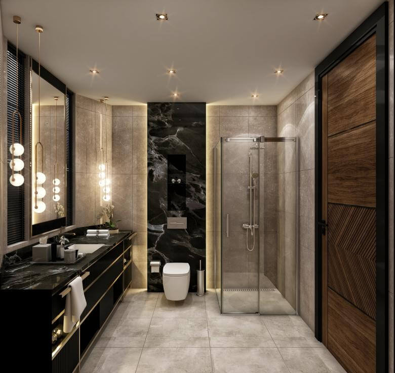  villa dekorasyonu 4429 Cemreler Sitesi Villa Konutlar