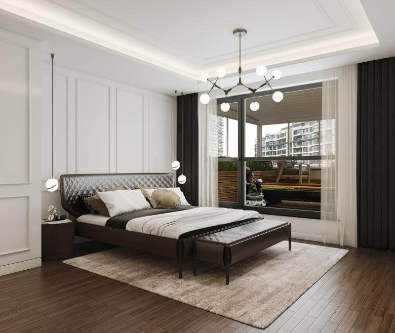 ev dekorasyonu 4488 Incek Prestij Dubleks Daire Konutlar