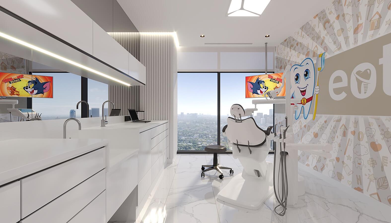 Diş kliniği tasarımı