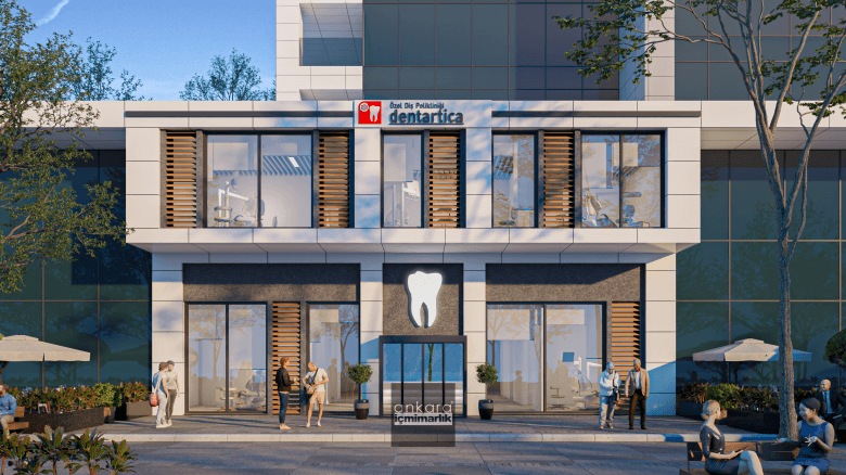 Çerkezköy 4644 Diş Polikliniği İç Mimari Sağlık