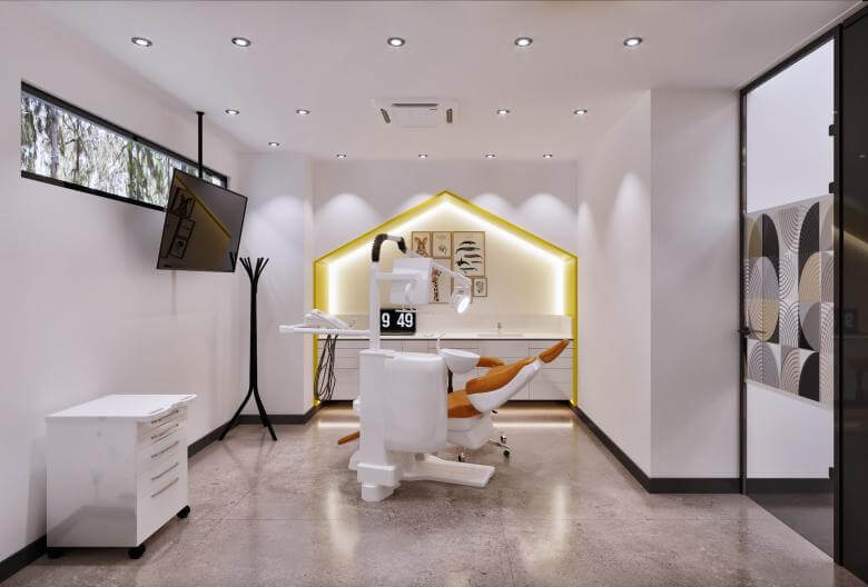 Çerkezköy 4687 Diş Polikliniği İç Mimari Sağlık