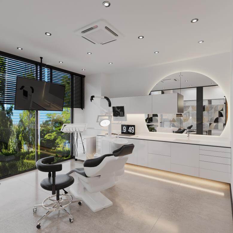 Çerkezköy 4692 Diş Polikliniği İç Mimari Sağlık