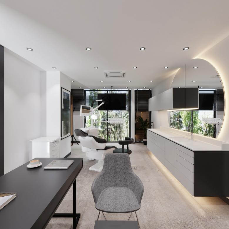 Çerkezköy 4701 Diş Polikliniği İç Mimari Sağlık