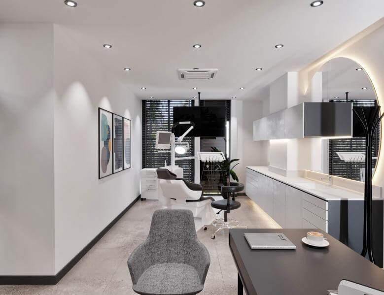 Çerkezköy 4703 Diş Polikliniği İç Mimari Sağlık