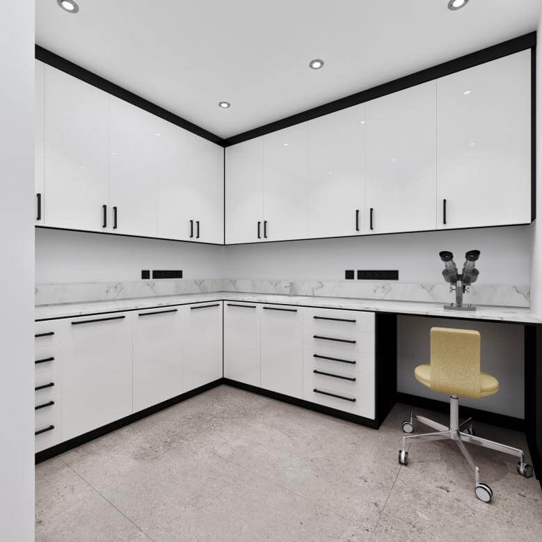 Çerkezköy 4718 Diş Polikliniği İç Mimari Sağlık