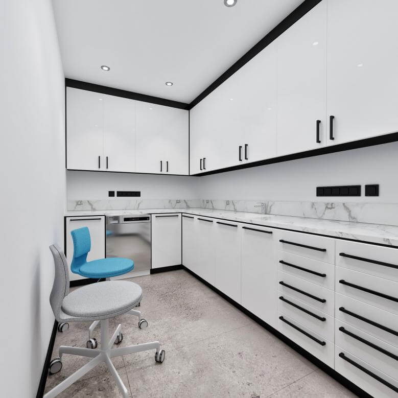 Çerkezköy 4720 Diş Polikliniği İç Mimari Sağlık