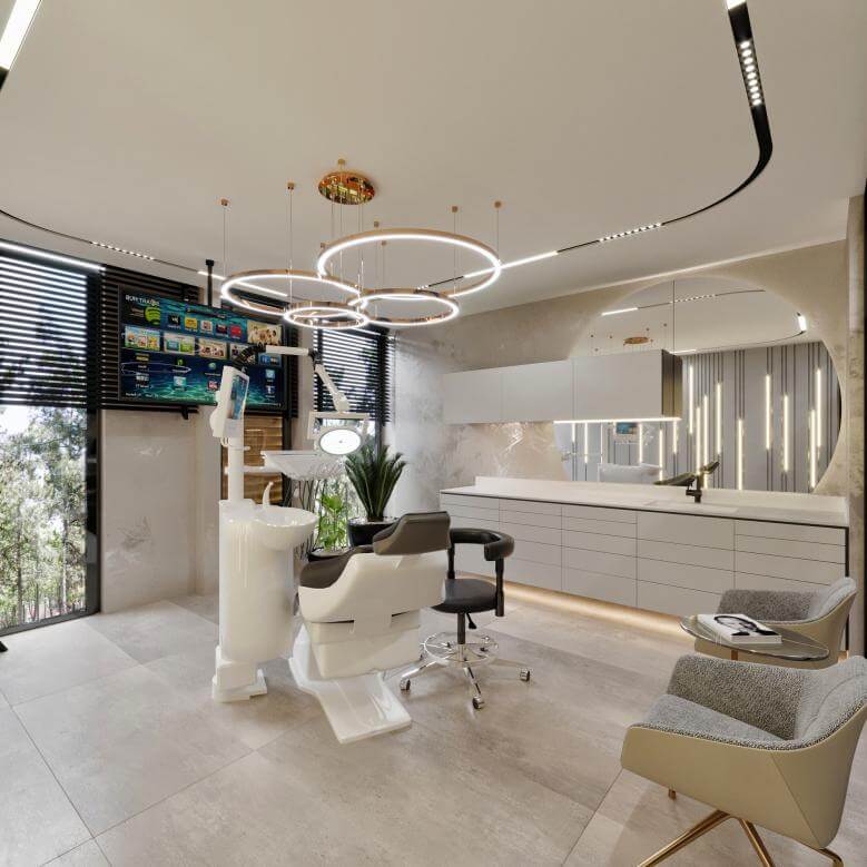 Çerkezköy 4727 Diş Polikliniği İç Mimari Sağlık