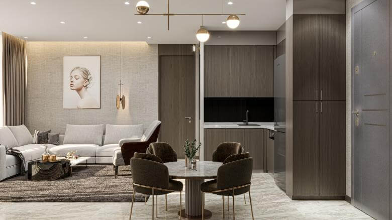  villa tasarım 4739 Vega Cadde Örnek Daire Konutlar