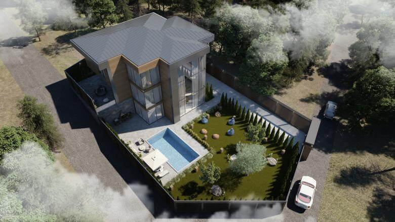  villa tasarım 4800 Gölbaşı Villa Konutlar