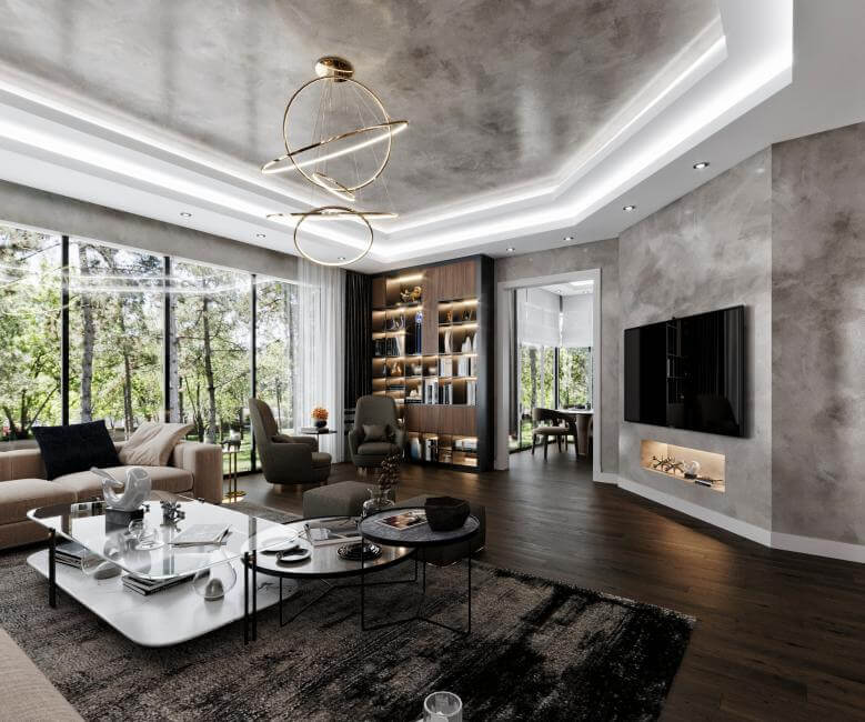  villa tasarım 4823 Gölbaşı Villa Konutlar
