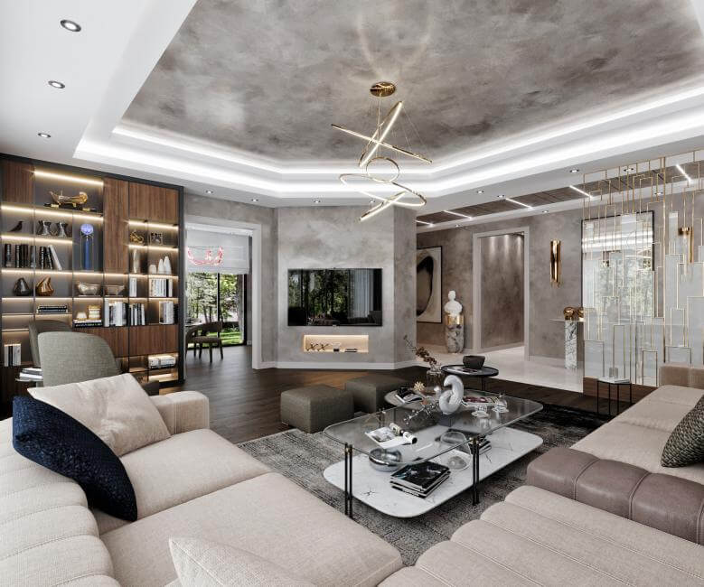 villa tasarım 4824 Gölbaşı Villa Konutlar