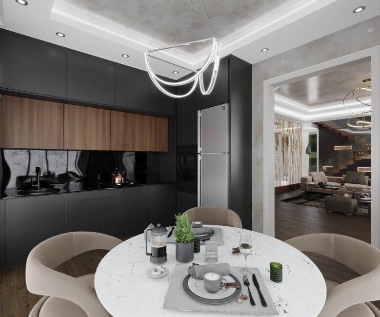  villa tasarım 4826 Gölbaşı Villa Konutlar