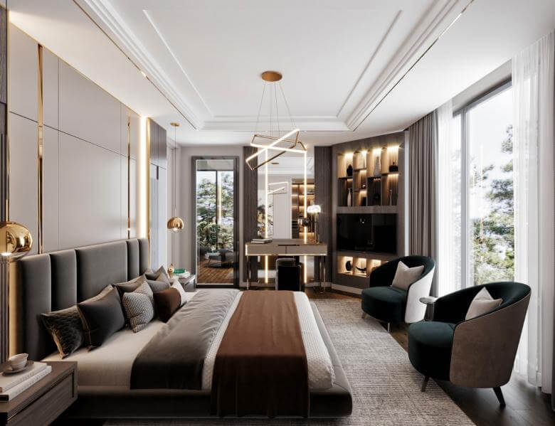 villa tasarım 4847 Gölbaşı Villa Konutlar