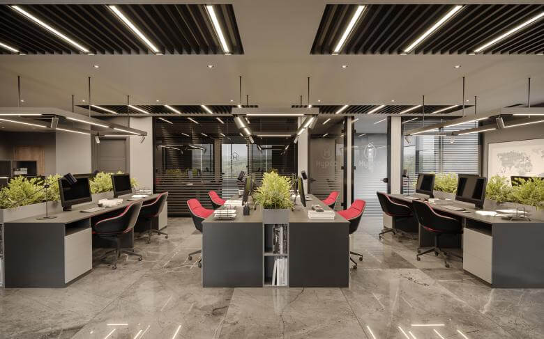 ofis içmimar 4892 Moment Beştepe Ofis Tasarım Ofisler