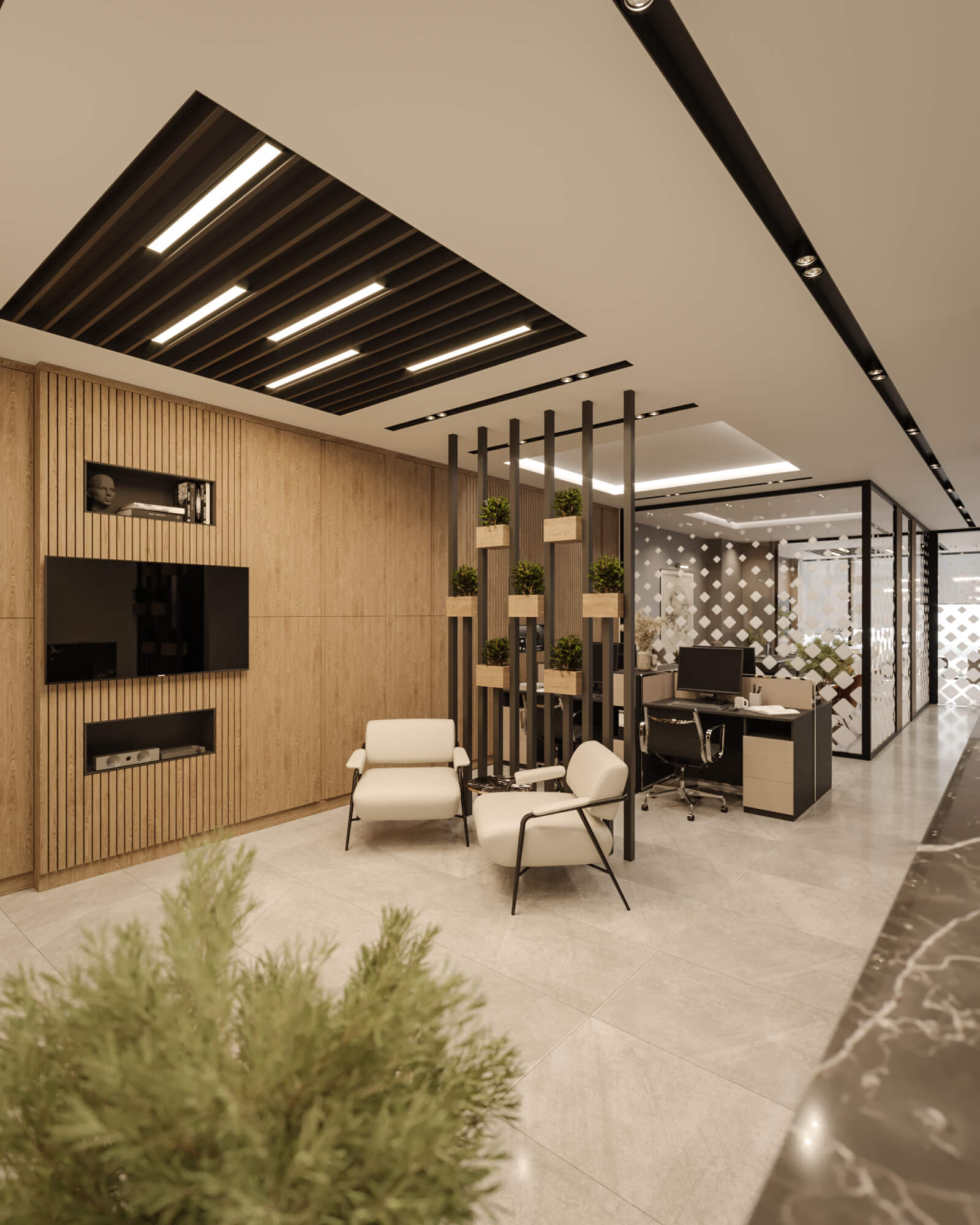 Yda Center Ofis Tasarımı Yda Center | 4999 | Ankara İç Mimarlık