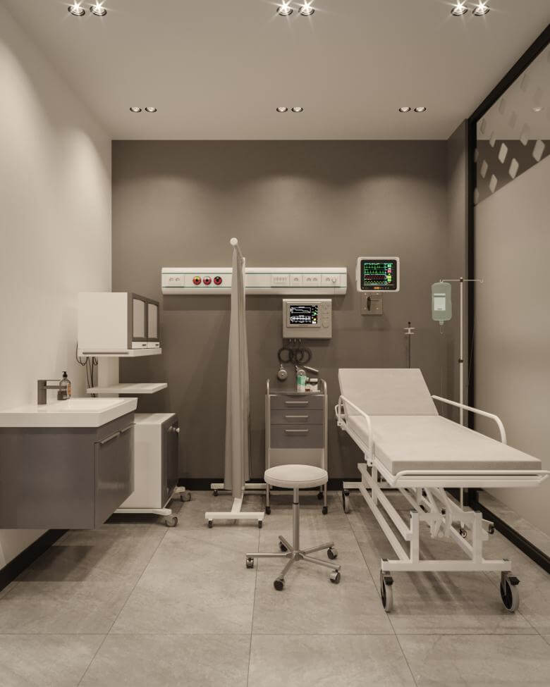 Diş kliniği 5046 Doktor Muayenehanesi Tasarımı Sağlık