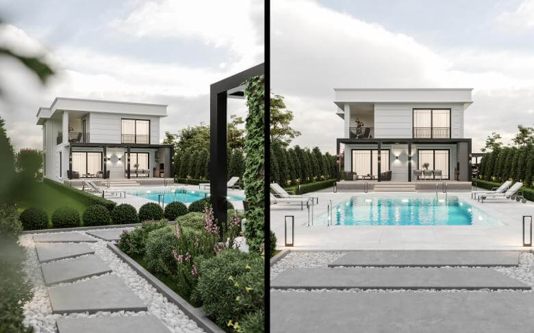 Hacılar 5295 SK Gölbaşı Villa Projesi Konutlar