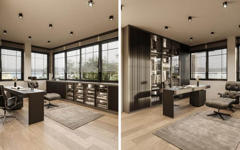 Hacılar 5321 SK Gölbaşı Villa Projesi Konutlar