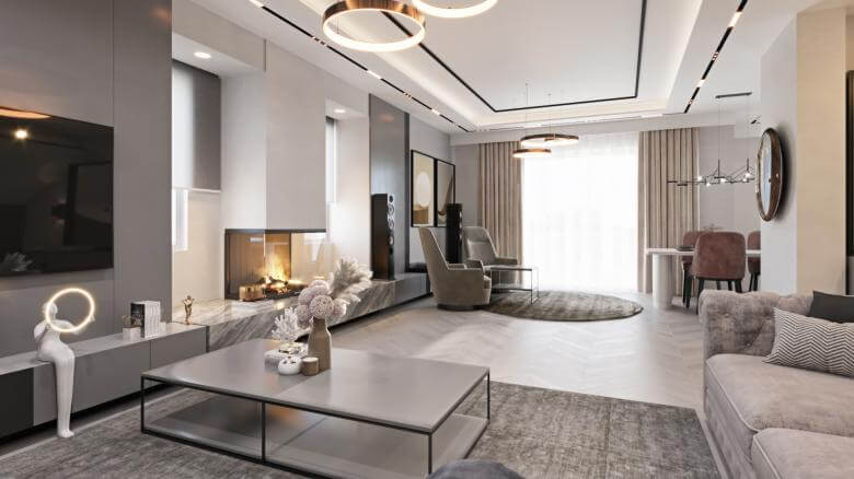  ev içmimar 5255 Almila Evleri Villa Tasarımı Konutlar