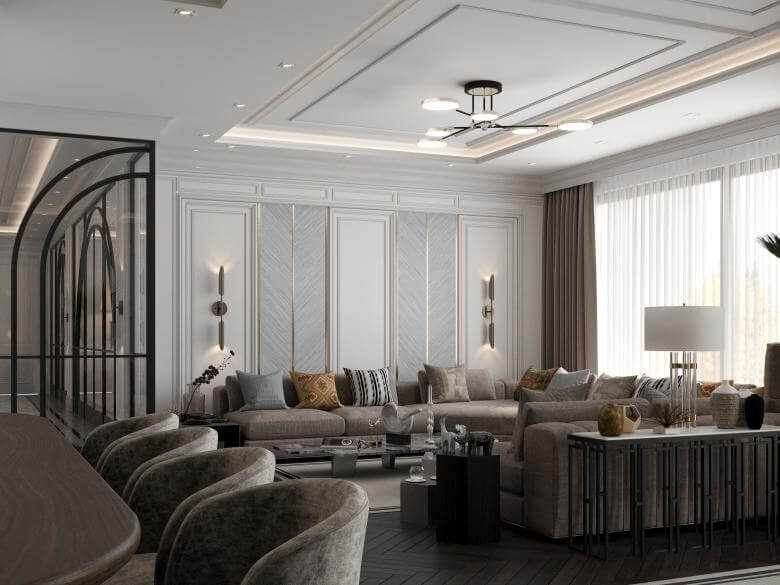  villa dekorasyonu 5138 Lüks Daire Tasarımı Konutlar