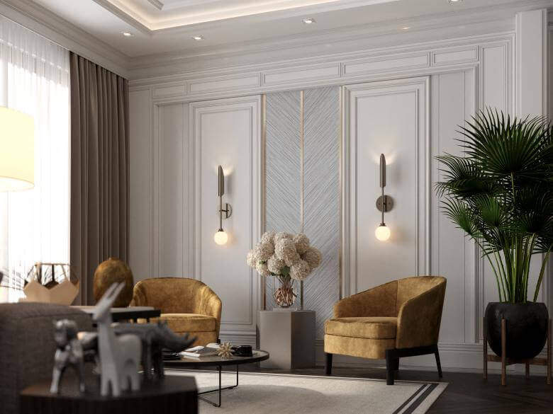  villa dekorasyonu 5141 Lüks Daire Tasarımı Konutlar