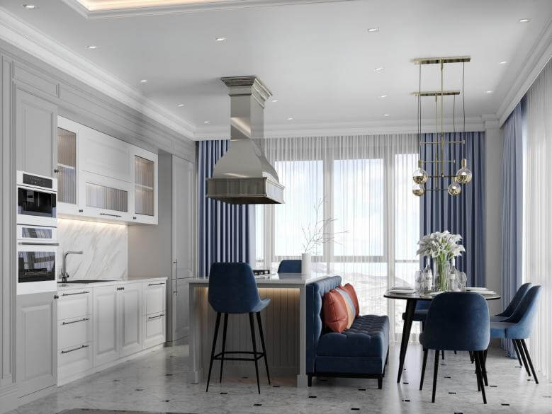  villa dekorasyonu 5142 Lüks Daire Tasarımı Konutlar