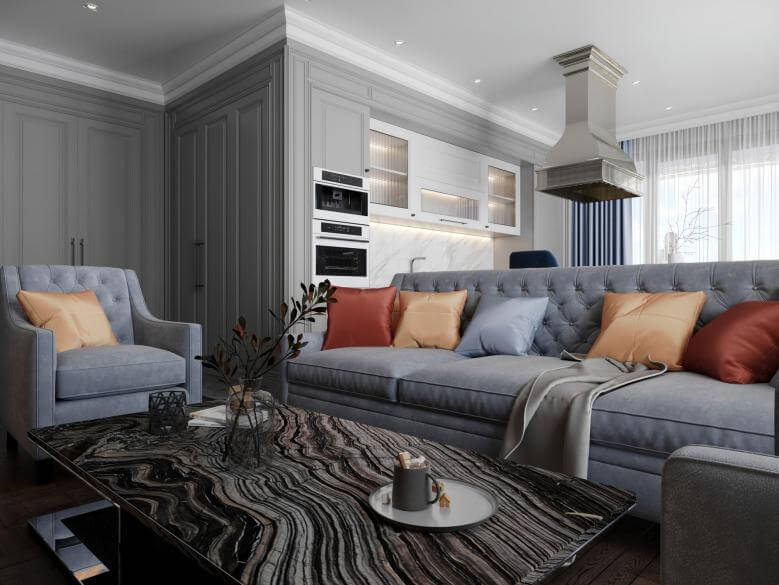  villa dekorasyonu 5143 Lüks Daire Tasarımı Konutlar