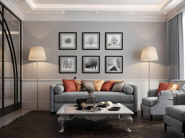  villa dekorasyonu 5148 Lüks Daire Tasarımı Konutlar